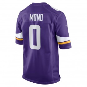 Minnesota Vikings Tröjor Kellen Mond 0 Nike Lila 2021 NFL Draft - Herr